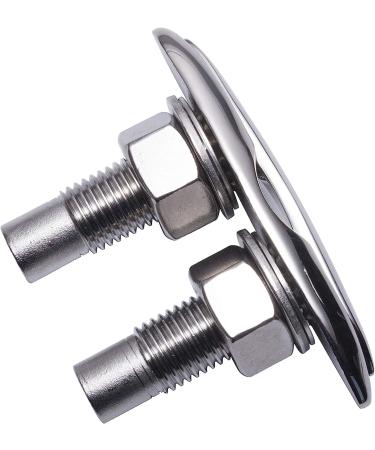 SUNOOM 5 Inch 316 Stainless Steel Boat Pull up Deck Cleat - Heavy Duty Marine Dock Cleat - Buy Online on GoSupps.com