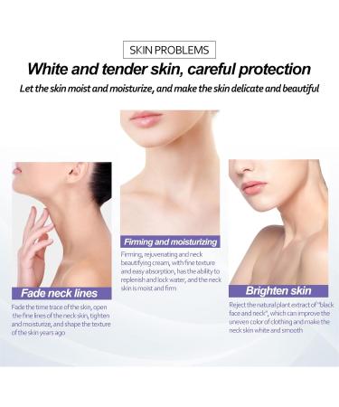 Neck Firming Cream Strengthen Neck Cream for Tightening Lifting Sagging Skin Aging & Saggy Skin Skin Repair Moisturizer with Retinol Collagen Reduce Wrinkles & Smoothing Neck Fine LIines-Neck&Body - Buy Online on GoSupps.com