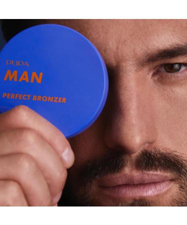 Pupa Milano Perfect Bronzer Powder 001 - Matte Bronzer for Men | Cornstarch & Kaolin Enriched | 0.229 oz - International Shipping Available - Buy Online on GoSupps.com