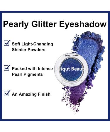 Jutqut Chameleon Eyeshadow | Metallic Glitter Cream | Highly Pigmented Holographic Eye Makeup | Multichrome Waterproof #02 - International Shipping Available - Buy Online on GoSupps.com