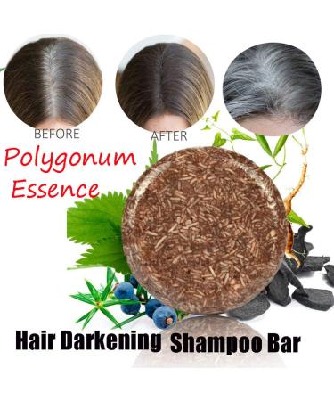 Natural Hair Darkening Shampoo Bar - Organic Conditioner for Maintenance - Buy Online on GoSupps.com
