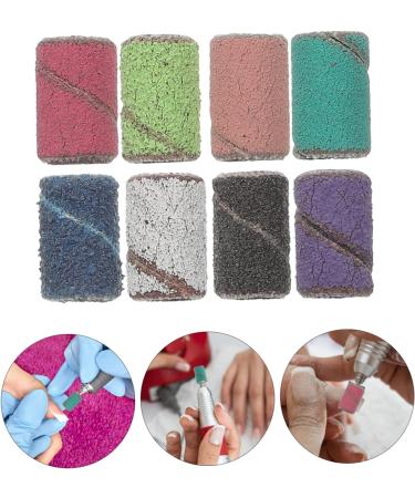 Housoutil 1 Box Nail Polish Drill Nail Polish Kits Nails Gel Kit Fine Sanding Bands for Nail Drill Sanding Bits for Drill Nail Gel Nail Kit Sanding Bands Kit Sand Circle Manicure Accessories - Buy Online on GoSupps.com