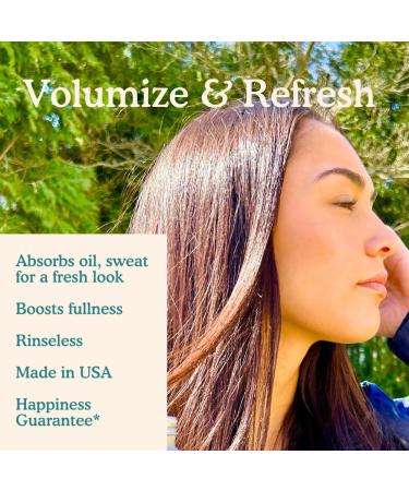 Dry Shampoo Powder Refill | Natural Eco-Friendly & Plastic-Free | Refresh & Volumize | Made in USA | 6x Refill Pack - Buy Online on GoSupps.com
