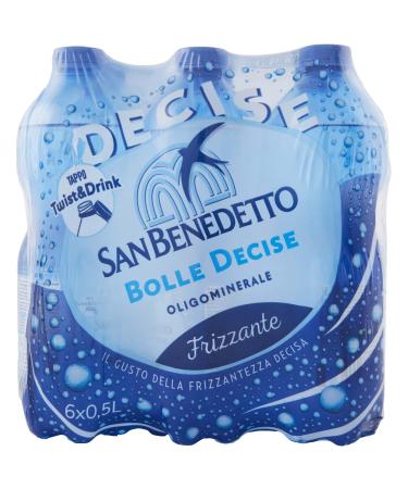 san benedetto-eau min rale p tillante 0.5 l (paquet de 6)