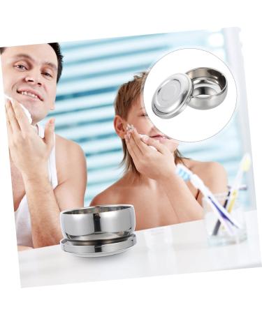 Minkissy Foam Shaving Cup - Rustproof Steel Travel Soap Holder for Hair Care & Razor Foam - Buy Online on GoSupps.com