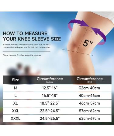 Domaste Copper Knee Brace with Gel Pads & Stabilizers (2 Pack) - Support for Men & Women - Medical Grade Compression Sleeves for Running ACL - Size L Tan - Buy Online on GoSupps.com