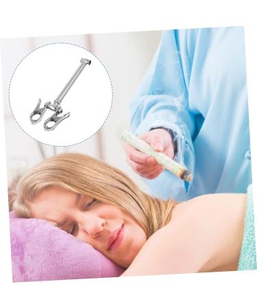 Buy Healeved Moxa Stick Burner Set | Portable Moxibustion Clips & Tools - Rustproof Steel Massage Roller (16x6.5cm) | International Shipping Available - Buy Online on GoSupps.com