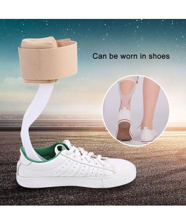 Adjustable Foot Drop Orthosis Brace Support Effective Ankle Correction Splint | Lightweight & Comfortable | Available in 2 Sizes (Left M: 39-45 Yards - Buy Online on GoSupps.com