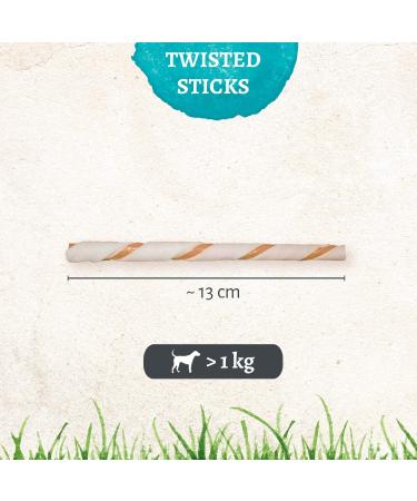 8in1 Pro Dental Twisted Sticks for Dogs - Healthy Chewing Dental Care 10 Pack - Buy Online on GoSupps.com