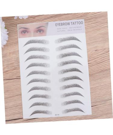 MAGICLULU 6 Pcs 3d Eyebrow Stickers Shaping Stickers Womens Eyebrow Stickers Hair Kit Miss Cosmetic Template ze003x3pcs Blackx3pcs - Buy Online on GoSupps.com