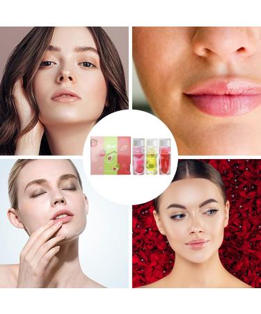 Generisch Set of 3 bottles of lip gloss - Long-lasting - Clear - Nourishing lip oil for makeup - For students sisters friends mothers and for use at home - Buy Online on GoSupps.com