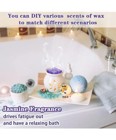 Mity rain Silicone Wax Melts Mold Set - 2pcs 12-Cavity Square Baking Molds for Candle-Making and Scented Wax Melts - Ideal for Baby Food, Chocolate, Truffles, Ganache, Jelly, Candy, Praline - Buy Online on GoSupps.com