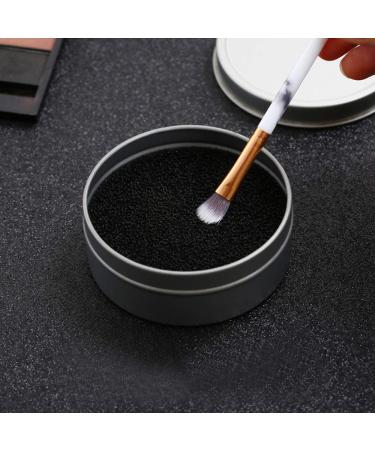 Set of 8 Brush Color Removal Sponge | Quick Makeup Brush Cleaner with 4 Replacement Sponges - Buy Online on GoSupps.com