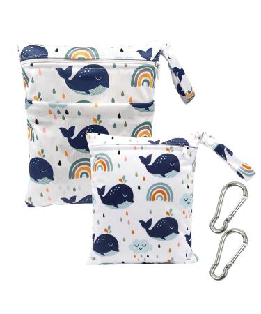 Memofynd 2-pack diaper organizer with 2 carabiners nast pockets diaper bag nast pocket large cultural bag organizer small diaper bag diaper bag for on the go