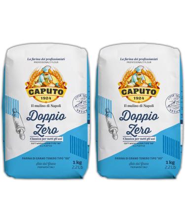 Caputo Classica Doppio Zero '00' Flour 1kg - Pack of 2 (Bundle Pack) 1.00 kg (Pack of 2) - Buy Online on GoSupps.com
