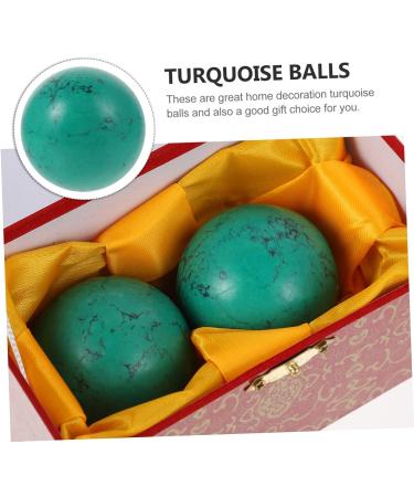 Tovinanna 8 Stk Turquoise Handball Gifts | Chatting Home Decor & Apartment Furnishings | Round Massage Balls for Fitness & Relaxation - Buy Online on GoSupps.com