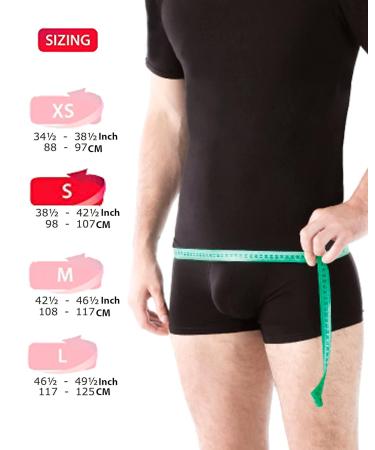 TOROS-GROUP Hernia Belt Support | Reducible Inguinal Hernias Truss - Left Small - Black - Best Relief & Comfort - Buy Online on GoSupps.com