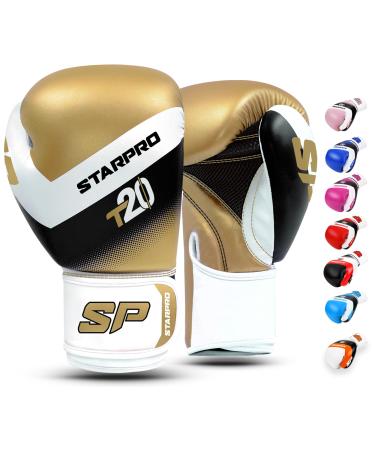 Starpro boxing gloves for hard blows & fast knockout.Boxing gloves men boxing gloves women box glove men set boxing sports boxing training box gloves boxing gloves 16oz gold