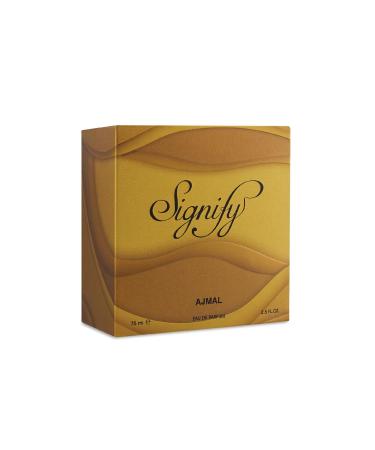 Ajmal Signify EDP 75ML Long Lasting Scent Spray Floral Perfume Gift For Women - Buy Online on GoSupps.com