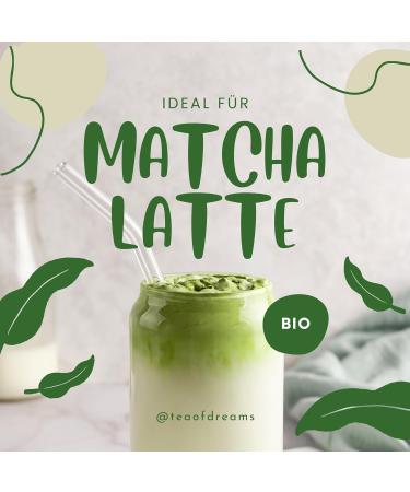 Tea of Dreams Kissui Organic matcha powder for tea and matcha latte premium ceremonial grade from Japan original Kissui green tea 30 g - Buy Online on GoSupps.com