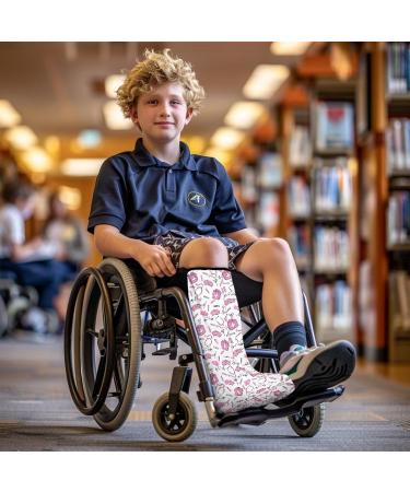 Shop LEDBACK Cast Cover - Large Foot Cast Sock Protector with Cute Nurse Print | Optimal Leg Ankle Protection | International Shipping Available - Buy Online on GoSupps.com