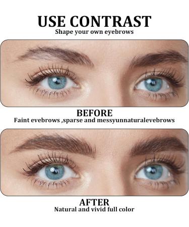 Eyebrows Semi Permanent Makeup Eyebrow Pencil Magic Microblading Eyebrow Pencil With 4 Tips Micro Head Long Lasting Waterproof Natural Easy to Use and Remove - Buy Online on GoSupps.com