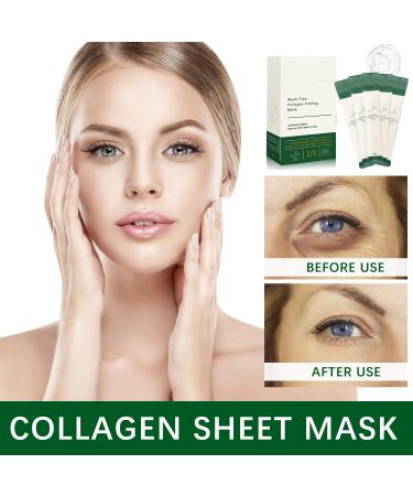 20 Pieces Korean Collagen Firming Mask - Hydrating Anti-Aging Face Care - Buy Online on GoSupps.com