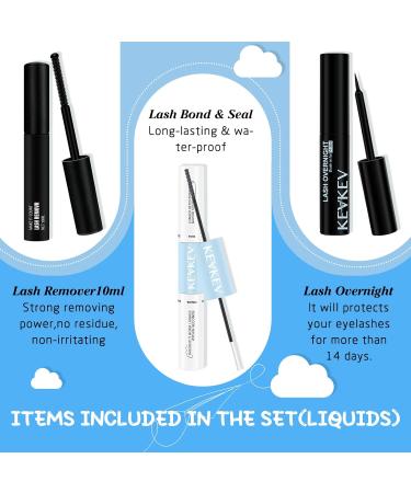 D-Mix DIY Lash Extension Kit - 360 Pcs 30D+50D Clusters, 10-16 Mix Length Individual Lashes with Bond, Seal, Glue Remover - Overnighter Seal for DIY Eyelash Extensions - Buy Online on GoSupps.com