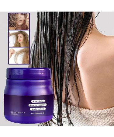  G n rique Frizz Control Cream Hair Smoothing Cream - 250g Deep Conditioner Long-Lasting Frizzy Smoothing Care Products for Women with Curly Hair - Buy Online on GoSupps.com