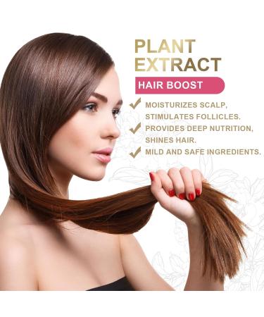 Strawberry Mint Hair Oil | Organic Growth Serum for Thin & Damaged Hair (2PCS) - Buy Internationally - Buy Online on GoSupps.com