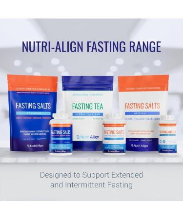 Fasting Salts: Pure Electrolyte Powder with Sodium, Potassium, Magnesium. 400g - Nutri-Align Fasting Range - Buy Online on GoSupps.com