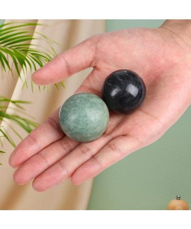 Safigle Gemstone Chinese Stress Balls for Health & Fitness | Rolling Massage & Yoga Handballs - Buy Online on GoSupps.com