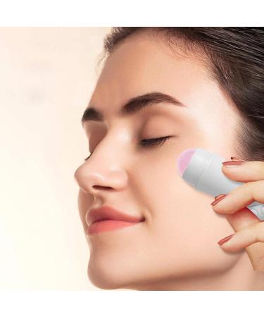 Jade Face Roller Puffiness Reducing Roller Facial Roller Skincare Roller Cat Claw Facial Skin Massager Roller Jade Stone Skin Care Tool Relaxing Jade Roller for Skin White - Buy Online on GoSupps.com