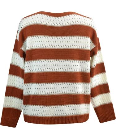 Chic Women's Large Size Rope Sweater - Warm Loose Cut Long Sleeves Fashionable Red for Autumn & Winter - Buy Online on GoSupps.com