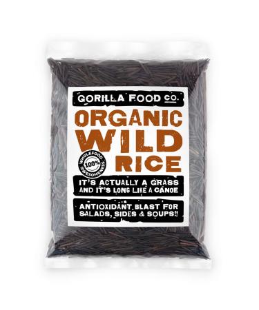 Gorilla Food Co. Organic Black Wild Rice - 200g