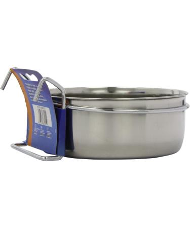 Nobby Stainless Steel Bird Bowl 15cm 0.9L - Pack of 2 | Durable & Stylish Pet Supplies - Buy Online on GoSupps.com