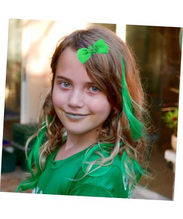 Beavorty 3 Pairs Hair Clip Green Shamrock Clip Shamrock Hair Styling Clip Saint Patricks Day Hairpin Shamrock Hair Clips Hair Pin Stainless Steel and Fabric Child Issue Card Hemming - Buy Online on GoSupps.com