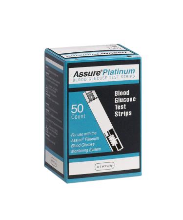 Assure Platinum Glucose Test Strips for Meter 50ct