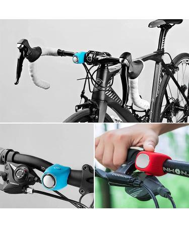 120dB Electric Bike Horn: Super Loud Waterproof Bell with 6 Sound Modes for Adults & Kids - Red - Buy Online on GoSupps.com