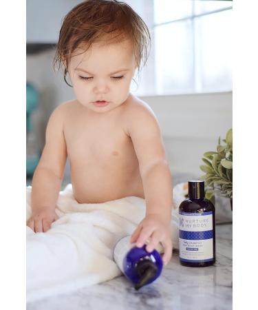 Nurture My Body Fragrance-Free Baby Lotion - 8 oz | All-Natural, Wildcrafted Ingredients for Baby's Skin | Perfect Baby Shower Favor - Buy Online on GoSupps.com