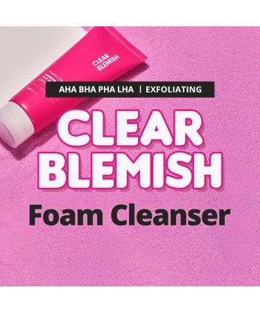 Clear Blemish Foam Cleanser 5.07 fl. oz | Moisturizing Foaming Facial Cleanser for All Skin Types | Korean Skincare Solution - Buy Online on GoSupps.com
