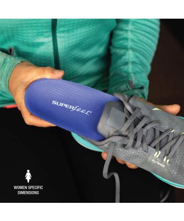 Buy Superfeet Women's Blueberry Comfort Insoles - X-Large 10.5-12 US | Optimal Support & Comfort for All-Day Wear - Buy Online on GoSupps.com