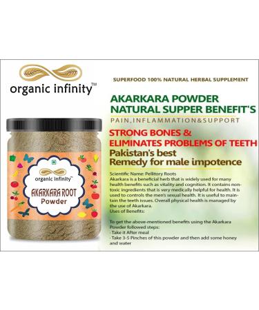 NIGHT Akarkara Root Powder | Anacyclus Pyrethrum | Pellitory Root - 200 GM | Premium Quality for Health & Wellness - Buy Online on GoSupps.com