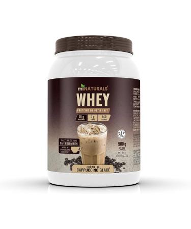 miNATURALS Whey Pure Isolate High Protein Drink Mix Powder For Shakes - 432g (Iced Cappuccino 900g) - with Inulin Fibre - Chicory Root Iced Cappuccino (900g) - Buy Online on GoSupps.com