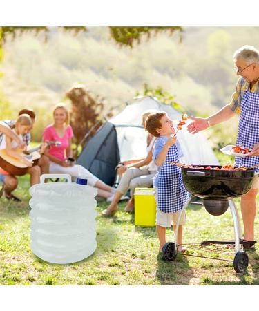 Linbonio BPA-Free Collapsible Water Container | 3.6 Gallon Camping Water Storage Jug | Foldable Portable Canteen for Outdoors, Hiking, and Survival Kit - Buy Online on GoSupps.com