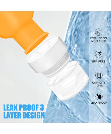 Silicone Travel Bottles Set - 17 Pack Travel Size Containers for Cosmetics - Empty Refillable Travel Bottles - Buy Online on GoSupps.com