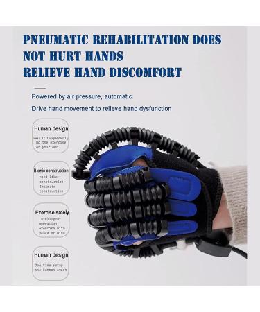 Rehabilitation Gloves Finger Orthoses Hemiplegia Finger Rehabilitation Trainer Robot Gloves for Stroke Hemiplegia Hand Function Recovery Relief Finger Cramps Right-L - Buy Online on GoSupps.com