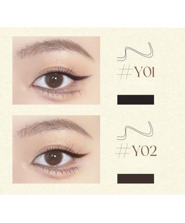 LELEBEAR Double Tip Waterproof Liquid Eyeliner Pen - Super Slim Black Eye Liner - Buy Online on GoSupps.com