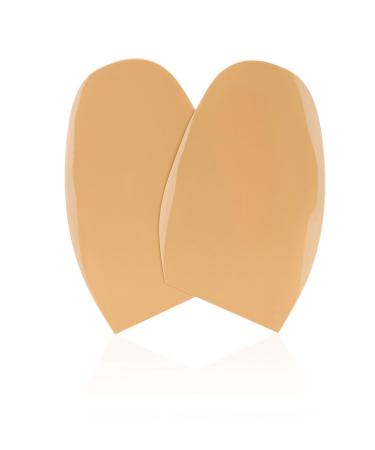 Shiny Shoe Sole Protector for Women s Shoes Sole Repair & Replacement for Designer Shoes (Half Size Rubber) Cream