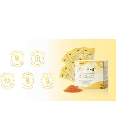 Collafit Food Supplement | The Natural Path to Beauty | Improved Skin Hydration and Elasticity | Patented Marine Collagen Peptides (Type I) | 28 Bags - Buy Online on GoSupps.com